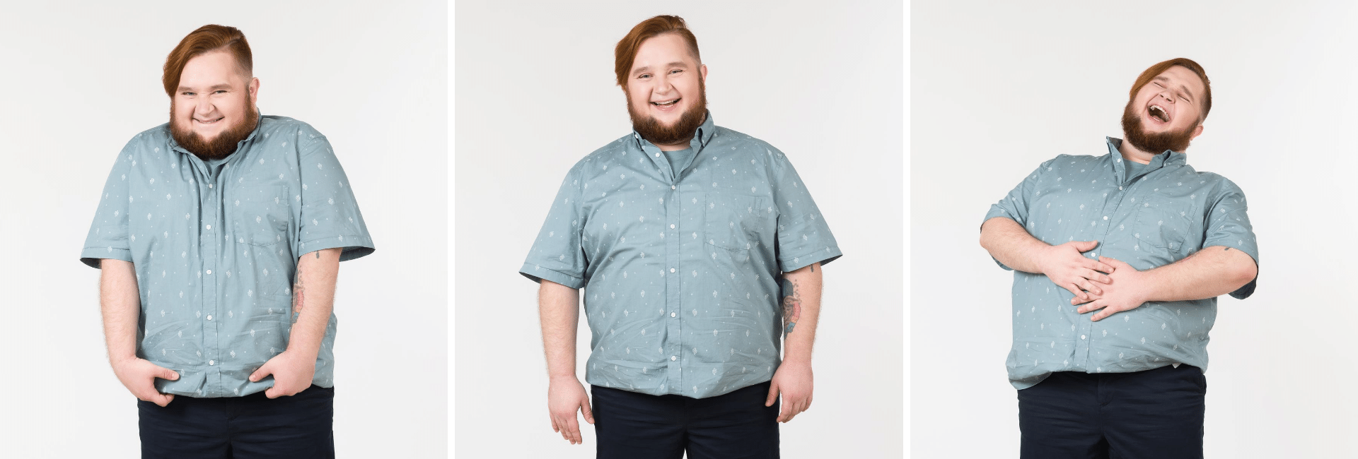 Choisir une chemise grande taille homme